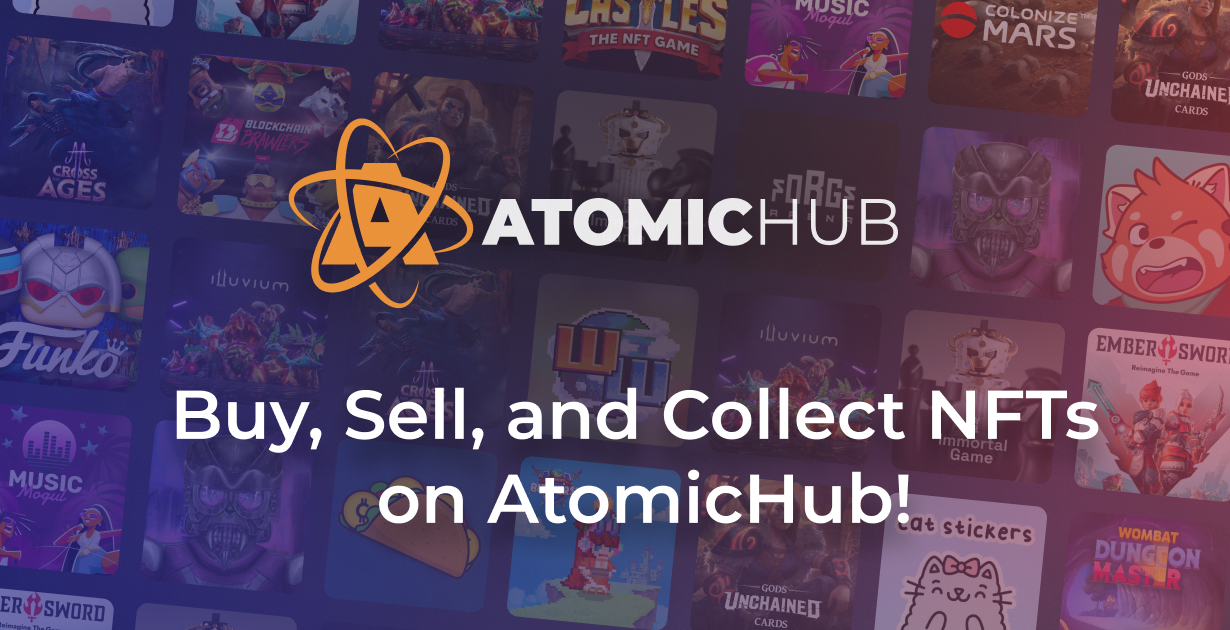 Buy And Sell Nfts On The Atomichub Marketplace